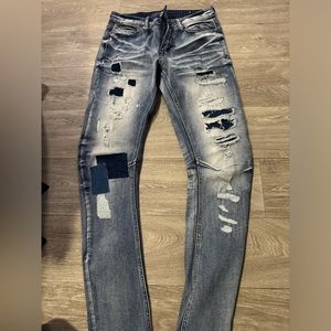Patch jeans